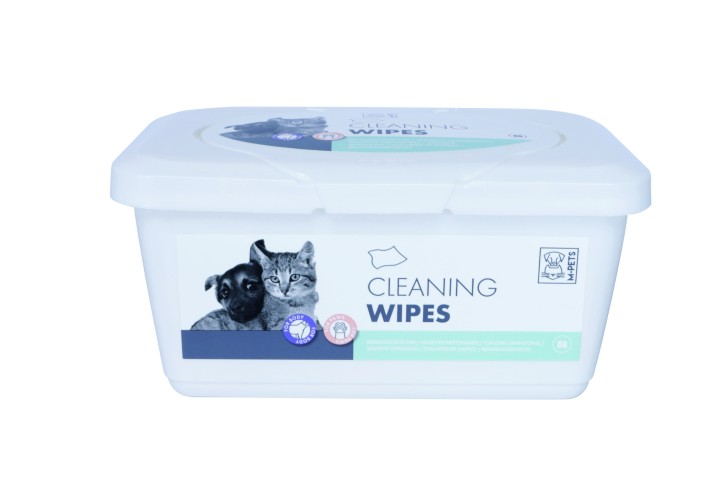 M-Pets Cleaning Wipes 80Pcs - 300gr