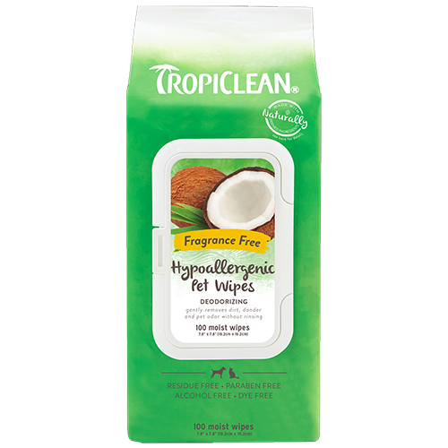 Tropiclean Hypoallergenic Pet Wipes