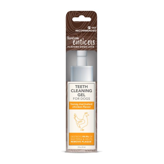 Tropiclean Teeth Cleaning Gel Marinated Chicken - 58.9gr