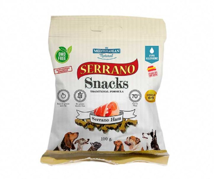 Mediterranean Serano Snacks With Ham - 100gr