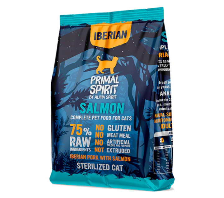 Primal Spirit Salmon For Sterilized Cats Dry Food - 1 Kg