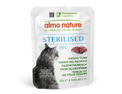 Almo Nature Jelly Hfc Sterilised Pacific Tuna - 50gr
