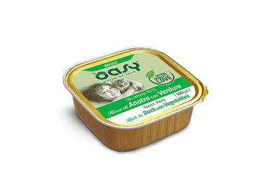 Oasy Wet Cat Food Duck With Vegetable - 100gr