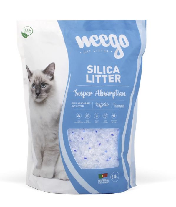 Weego - Silica Litter 3.8L - 3.8 Kg