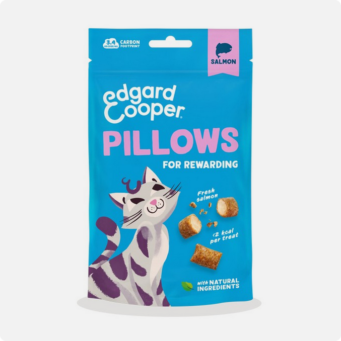 Edgard & Cooper Cat Pillows Salmon - 60gr