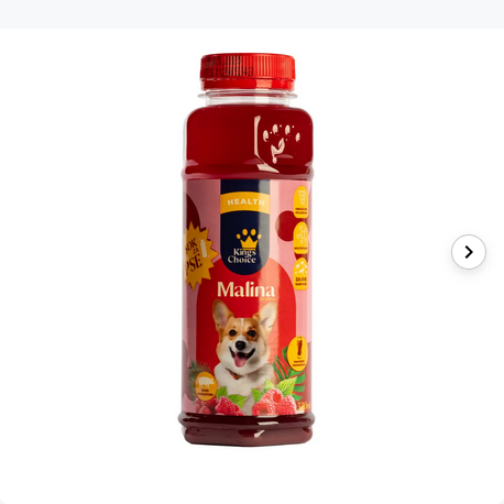 King's Choice Raspberry Juice Bottle - 330gr