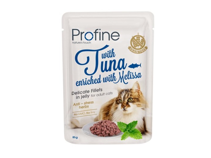 Profine Adult Jelly Fillet Pouch Tuna - 85gr