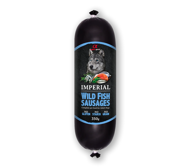 Alpha Spirit Wild Fish Imperial Sausage - 350gr