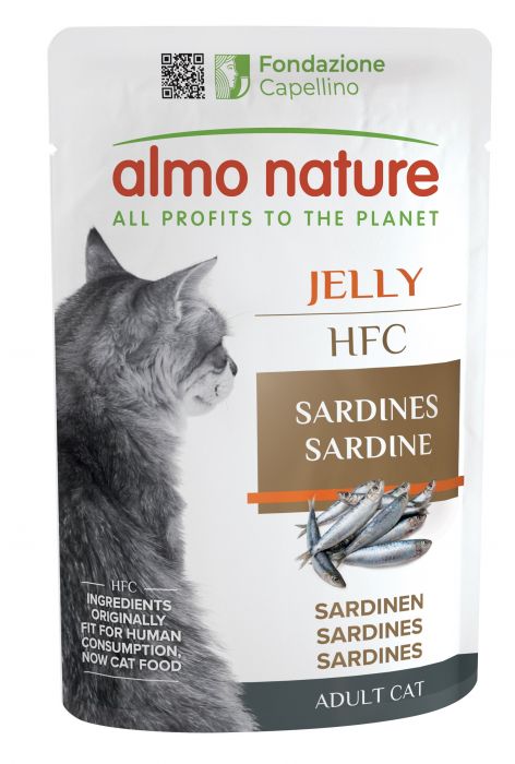 Almo Nature Jelly Hfc Sardines - 55gr