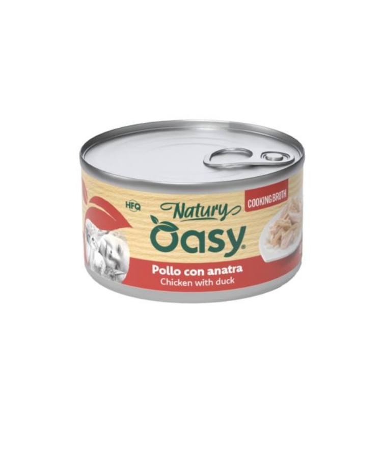 Oasy Wet Cat Natury Cooking Broth - Chicken With Duck - 85gr