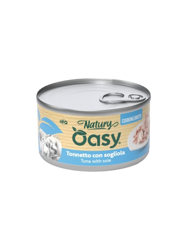 Oasy Wet Cat Natury Cooking Broth Tuna - 85gr