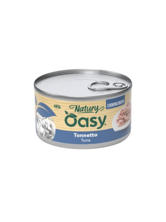 Oasy Wet Cat Natury Cooking Broth Tuna - 85gr
