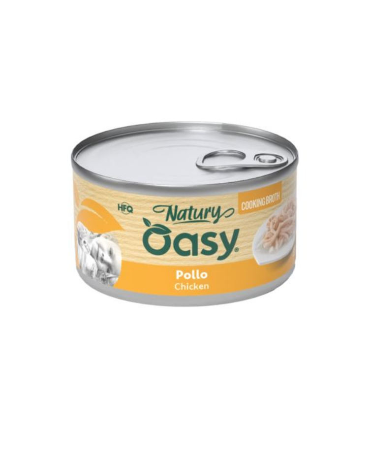 Oasy Wet Cat Natury Cooking Broth - Chicken - 85gr