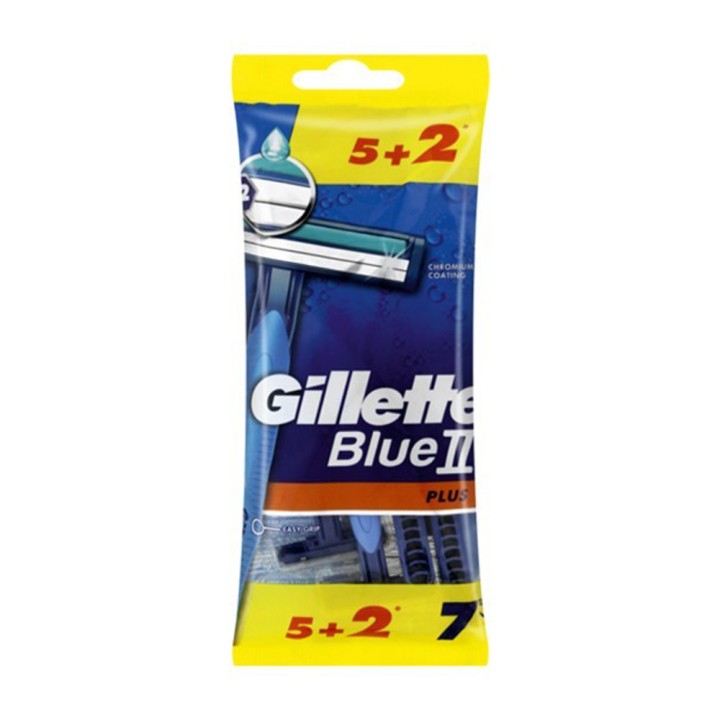 Gillette Blue Ii Plus 7 Pcs