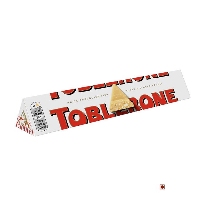TOBLERONE WHITE CHOCOLATE 100GR