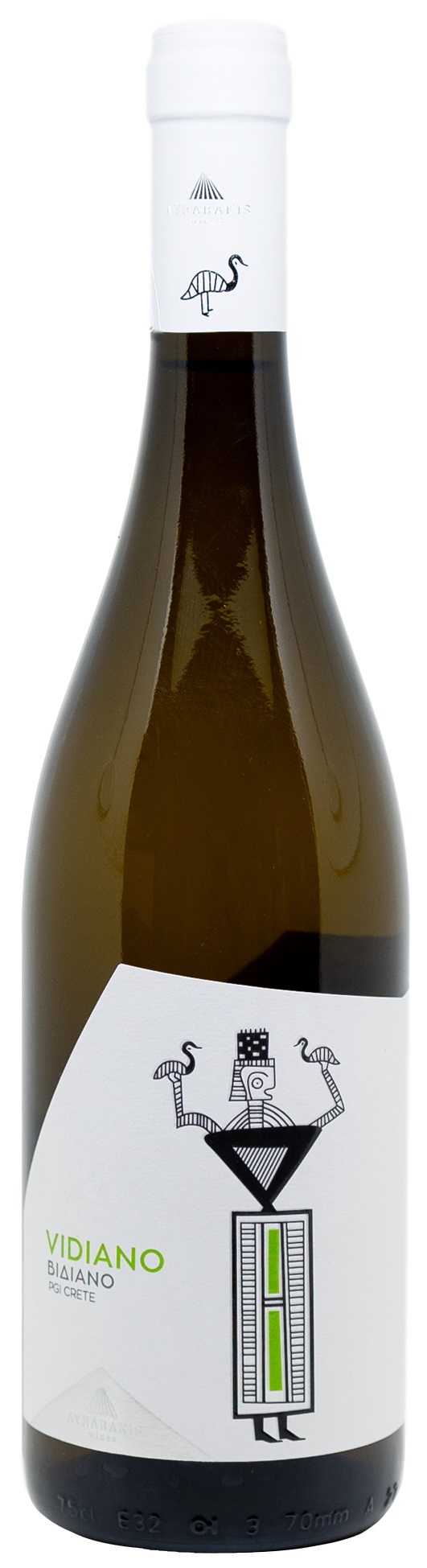 LYRARAKIS WHITE DRY WINE  VIDIANO 75CL