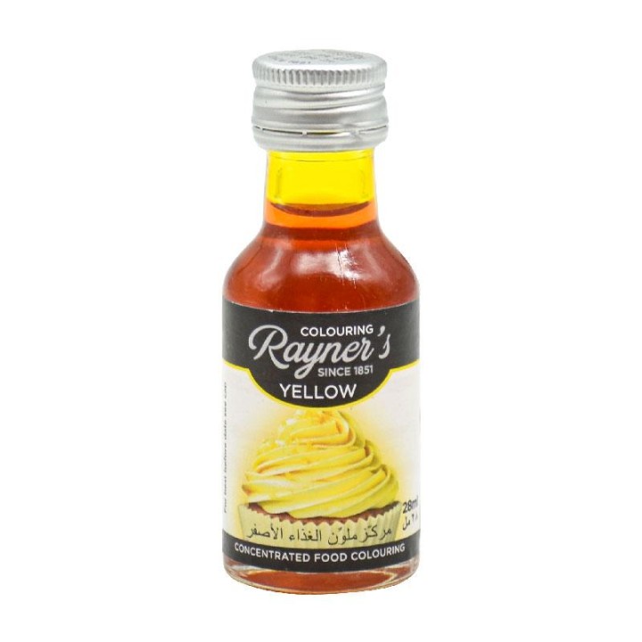 Rayners Yellow Concentrated Colour 28Ml