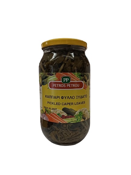Petros Petrou Pickled Caper Leaves 1Kg
