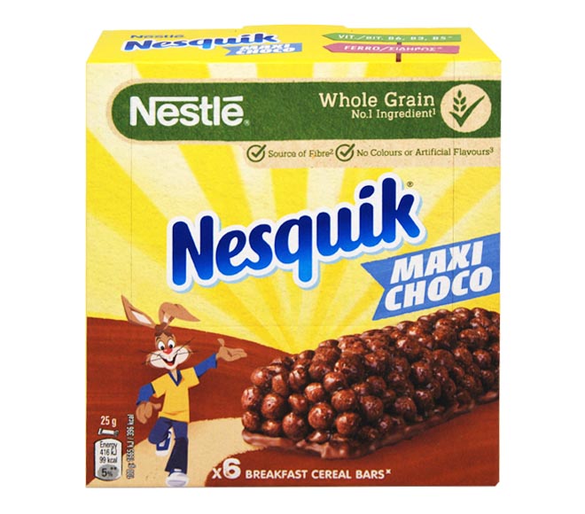 Nestle Nesquik Bars Maxi Choco 6Pcs