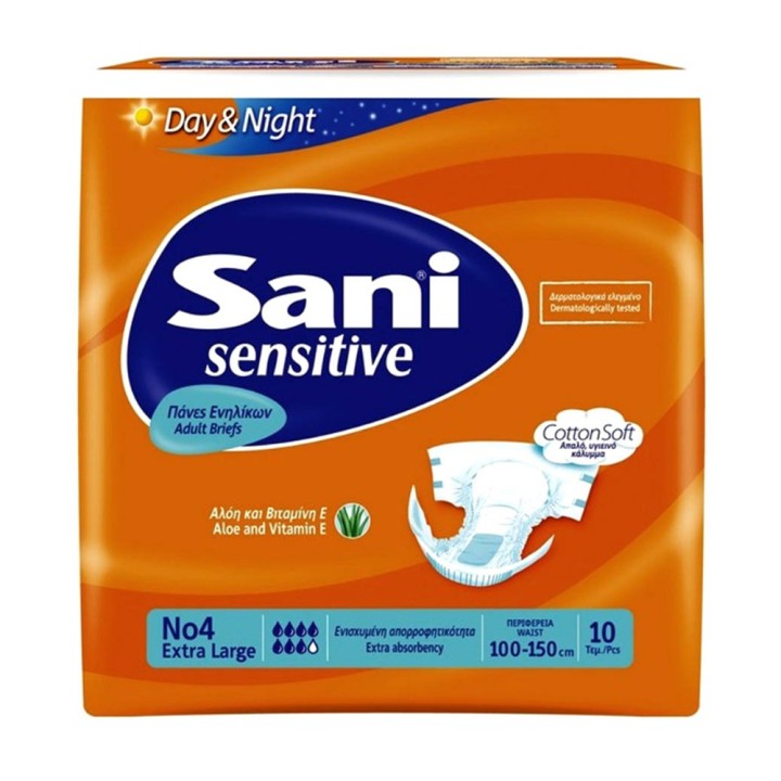 Sani Diapers Xl No4 10Pcs -40%