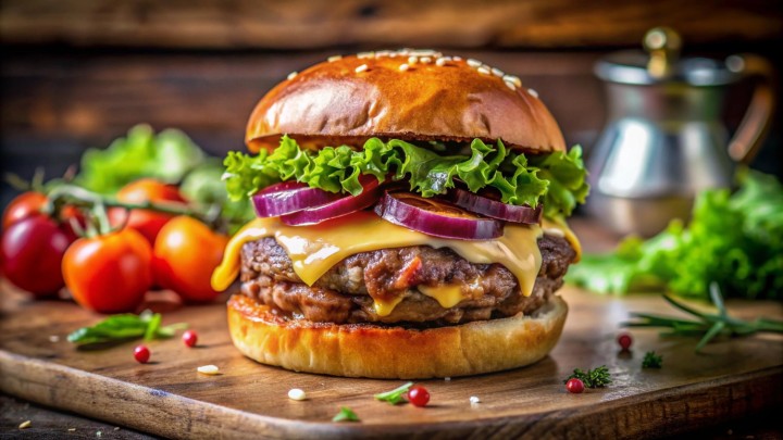 Βοδινο Αμερικανικο Μπεργκερ - American Style Beef Burgers 760Gr