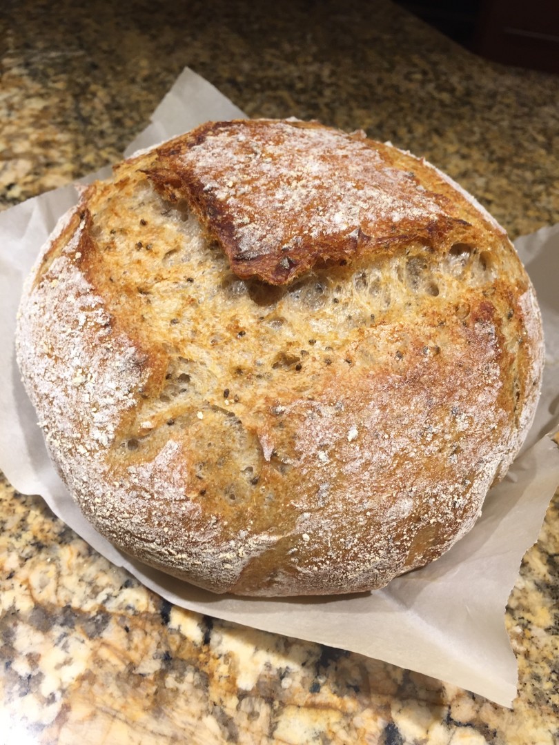 Chia Seeds Bread 400Gr - Pastries & Bread