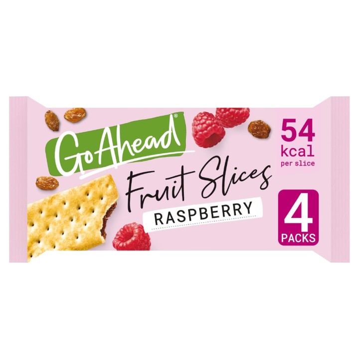 Go Ahead Slices Rasberry 174.4Gr