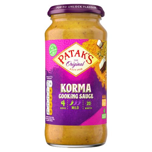Patak'S Korma Cooking Sauce 450Gr