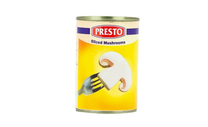 Presto Sliced Mushrooms 400Gr