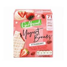 Go Ahead Yogurt Breaks Strawberry 142Gr