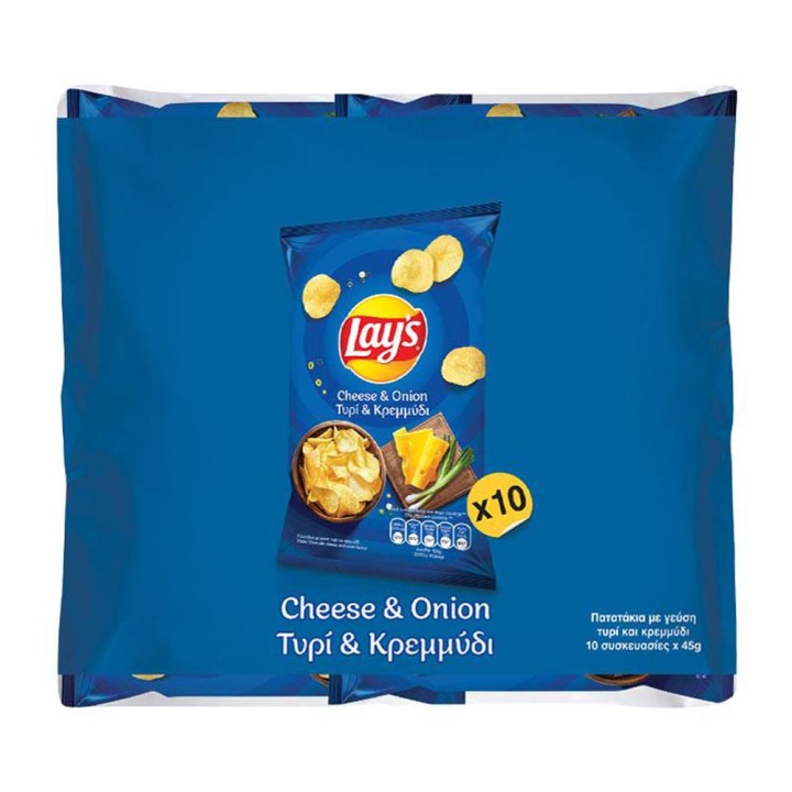 Lay'S Cheese & Onion 10X42Gr