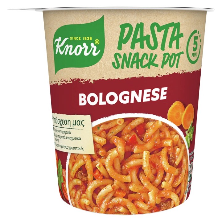 Knorr Snackpot Bolognesse 68Gr