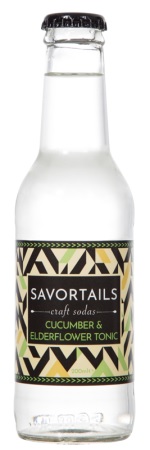 SAVORTAILS  CUCUMBER & ELDERF.200ML
