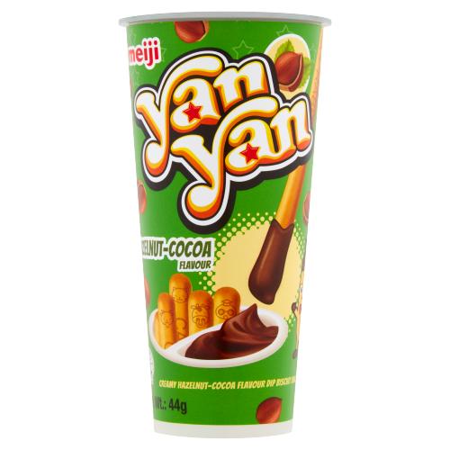 Meiji Yan Yan Hazelnut&Cocoa Flavour44Gr