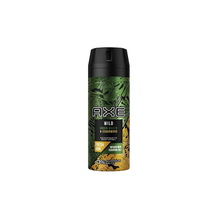 Axe Spray Wild Mojito & Cedarwood 150Ml