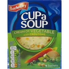 Batchelors Cup A Soup Cream Of Vegetable