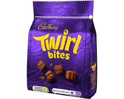 CADBURY TWIRL BITES BAG 109GR