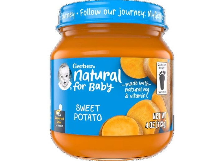 Gerber Organ. Baby Sweet Pot/Pum/C 190Gr