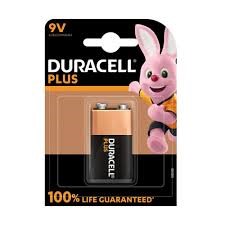 Duracell Plus Life Guaranteed 9V
