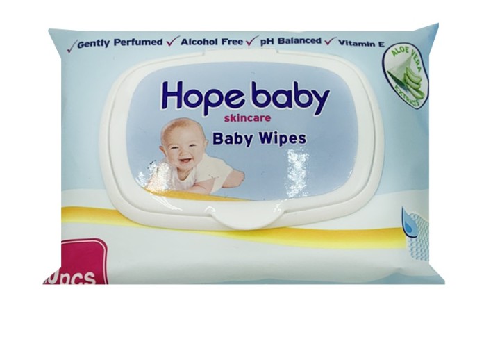 Hope Baby Wipes Small Blue 20Pcs