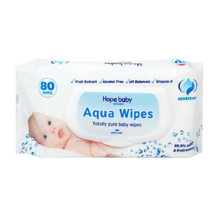Hope Baby Water Wipes Small 20Pcs