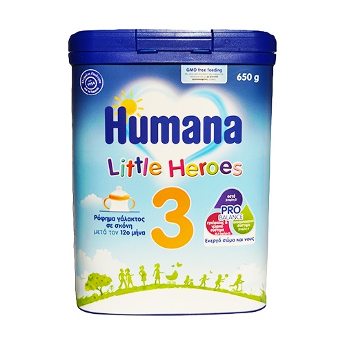 Humana Little Heroes Baby Milk No3 650Gr