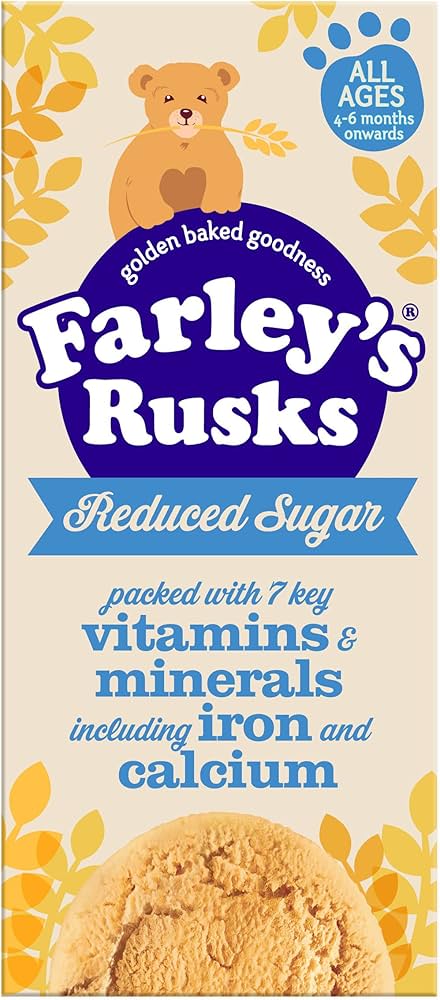 Farleys Rusks Reduced Sugar 300Gr