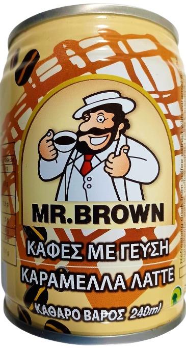 Mr Brown Caramel Latte Coffee 240Ml