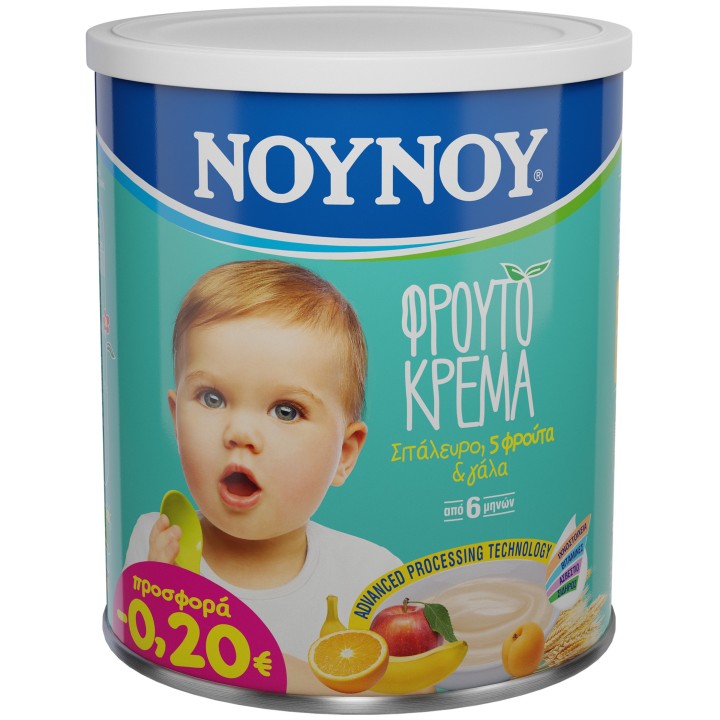 Nounou Fruit Cream 300Gr