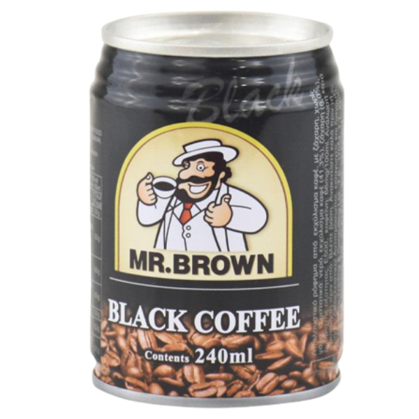Mr Brown Black Coffee 240Ml