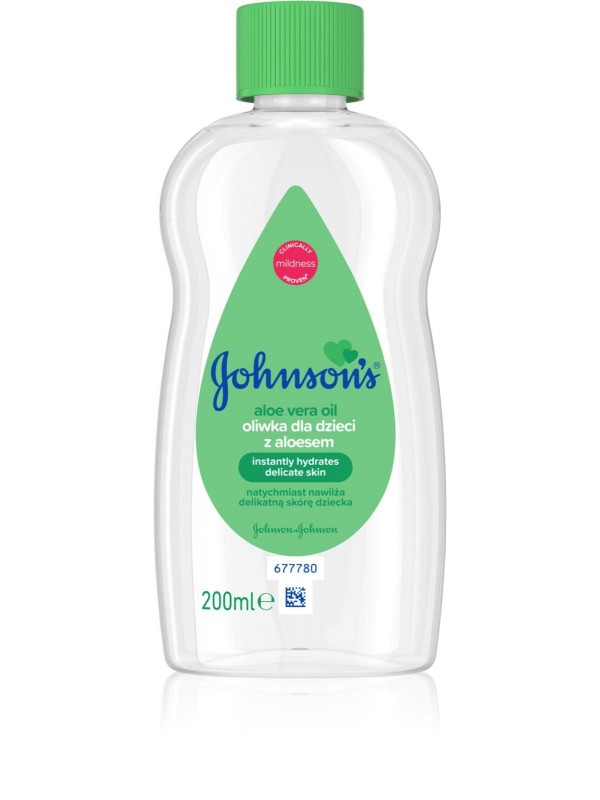 Johnsons Baby Oil 300Ml Aloe