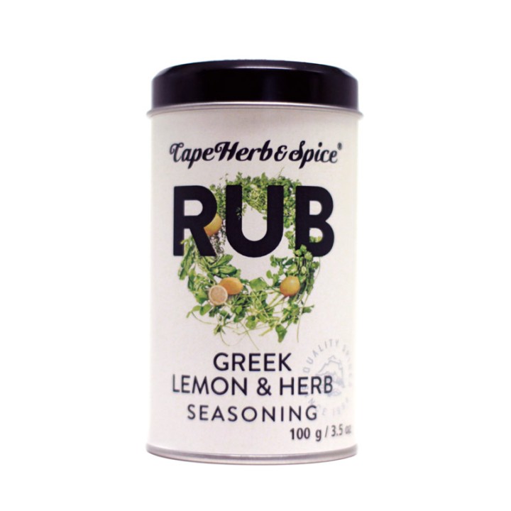 Rub Greek Lemon & Herb Seasosing 100Gr