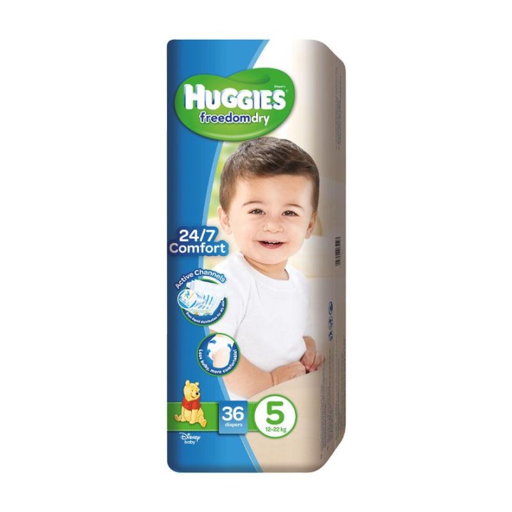 Huggies Disney Junior Baby Diapers 36S No5