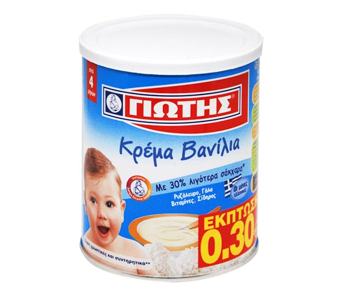 Yiotis Vanilla Cream 300Gr